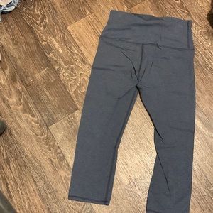 Lululemon crops faded blue- GUC